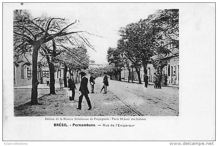 Brésil         Pernambuco   Rue De L'Empereur - Sonstige