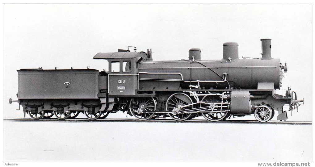 Personenzug-Dampflok B 3/4 1301 - 69 (1905-16) - Eisenbahnen