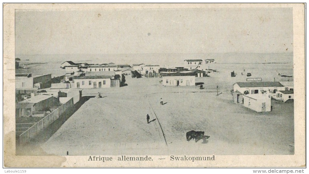 ALLEMAGNE AFRIQUE ALLEMANDE  RWANDA BURUNDI TANZANIE MILITARIA  : " Swakopmund " - Troupes Coloniales - Ruanda