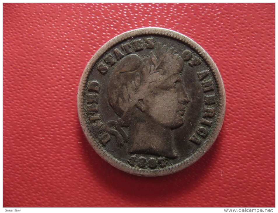 Etats-Unis - USA - Dime 1897 Barber 1345 - 1892-1916: Barber