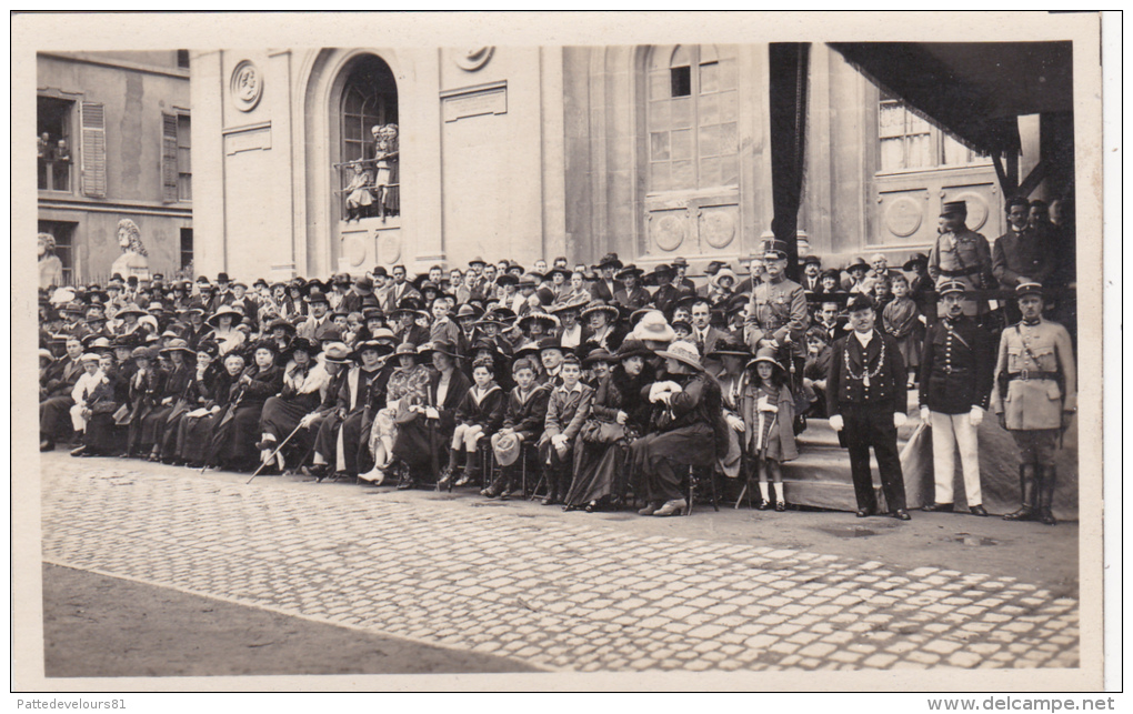 CPA-PHOTO Animée (54)  NANCY 14 Juillet 1922 Carte-Photo - Nancy