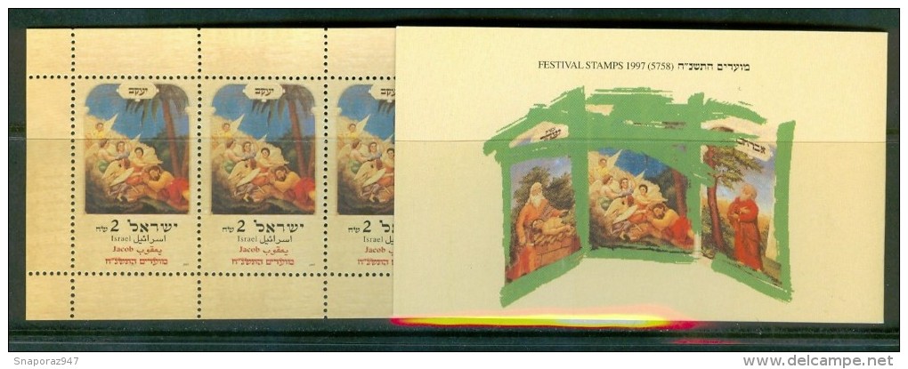 1997 Israele Francobolli Per Le Feste Booklet Complete  L64 - Booklets