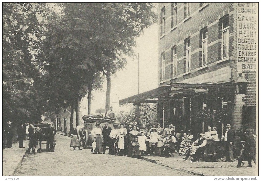 Cortenberg - Kortenberg -  Hôtel De La Flèche D´or -  Animation, Attelage, Automobile.... 2 Scans. - Kortenberg