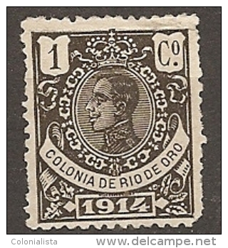 RIO DE ORO 1914 Ed. 78 Used - Rio De Oro