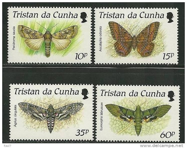 TRISTAN DA CUNHA - Papillons -  Neufs *** // Mnh // CV €10.00 - Tristan Da Cunha