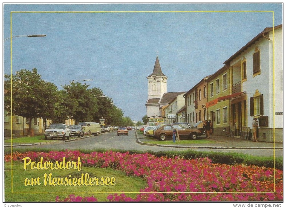 F3196 Poderssdorf Am Neusiedlersee - Schilffreier Badestrand - Grosser Campingplatz - Auto Cars Voitures / Non Viaggiata - Neusiedlerseeorte