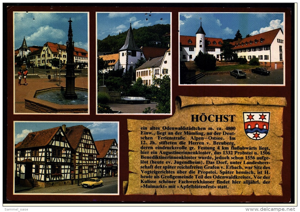 Höchst / Odenwald  -  Mehrbild-Ansichtskarte Ca. 1985   (5093) - Höchst