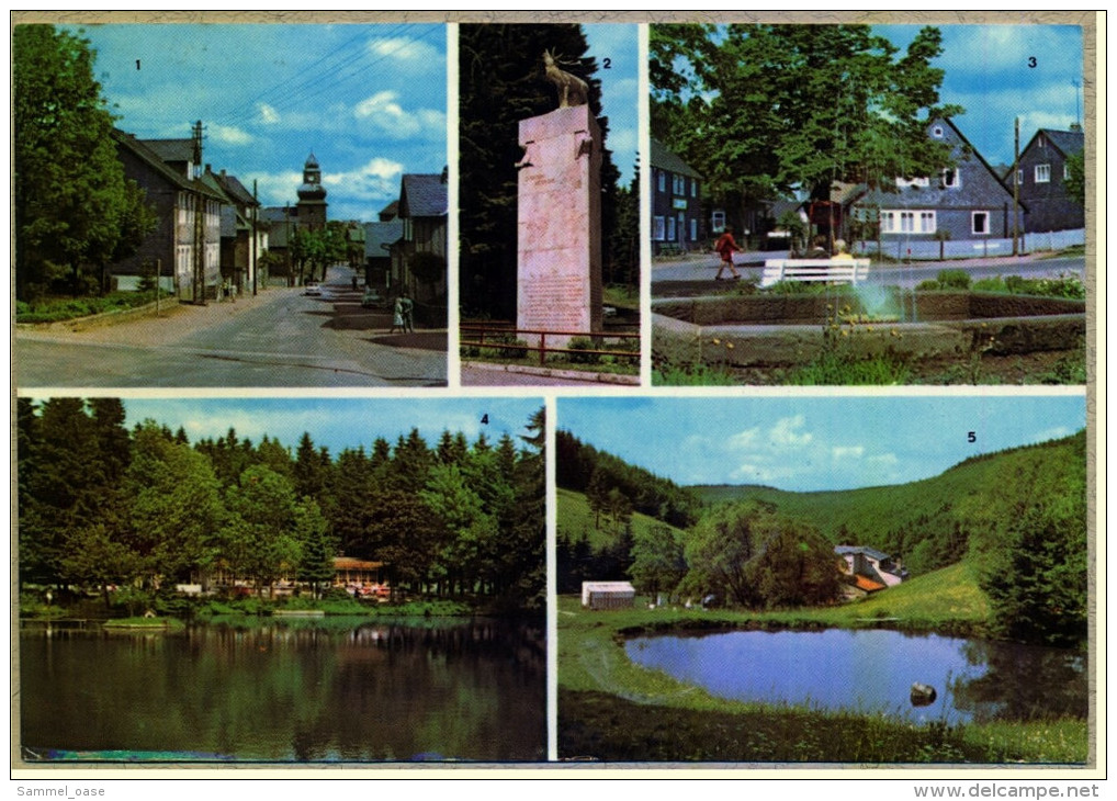 Frauenwald  -  Thüringen  -  Mehrbild-Ansichtskarte  Ca. 1975   (5106) - Suhl
