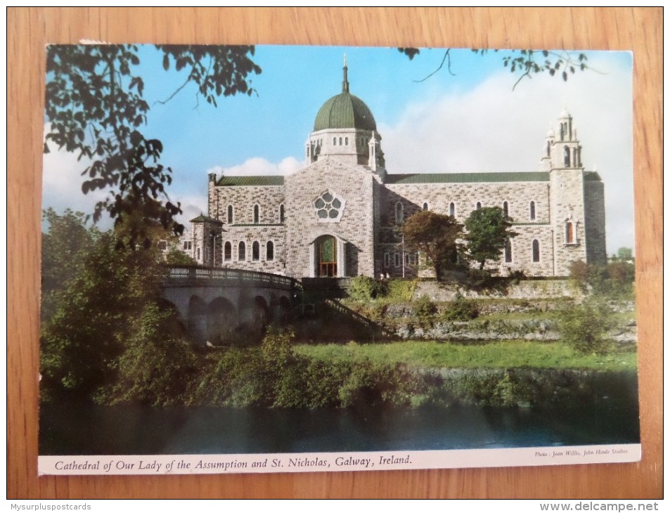 48340 POSTCARD: IRELAND: CO. GALWAY: Cathedral Of Our Lady Of The Assumption And St. Nicholas, Galway. - Galway