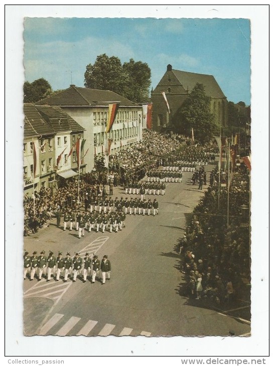 Cp , Allemagne , Grusse Vom Bürger-Schützenfest Zu NEUSS Am Rhein , Voyagée 1973 , Ed : Cramers - Neuss