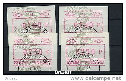 FINNLAND 1993 ATM Nr 14 Satz S1 Von ANr 041 (78671) - Timbres De Distributeurs [ATM]