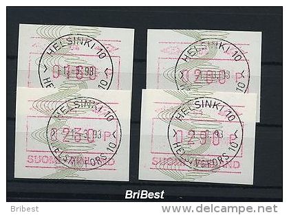 FINNLAND 1993 ATM Nr 14 Satz S1 Von ANr 004 (78707) - Timbres De Distributeurs [ATM]