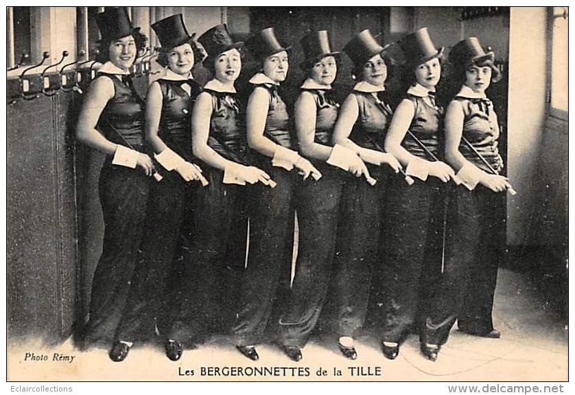 Is Sur Till    21   Danseuses: Les Bergeronnettes De La Tille (Canne.   Hauteforme) - Is Sur Tille