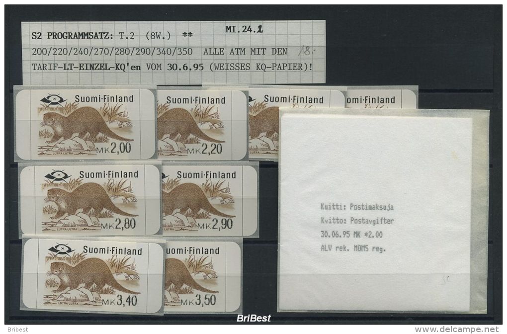 FINNLAND 1994 ATM Nr 24.2 Satz Postfrisch (78153) - Timbres De Distributeurs [ATM]