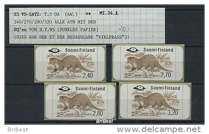 FINNLAND 1994 ATM Nr 24.2 Satz S1 Postfrisch (78159) - Timbres De Distributeurs [ATM]