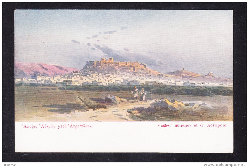 GR6-59 ATHENES ACROPOLE - Grecia