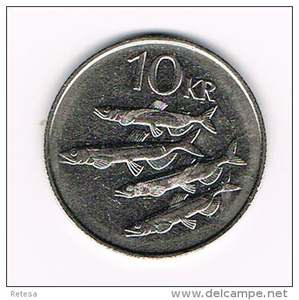 -0-  IJSLAND  10 KRONUR 1987 - Islande