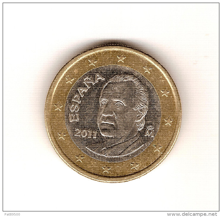 ESPAGNE  2011 /  1 EURO  / De Circulation  / BE - Espagne