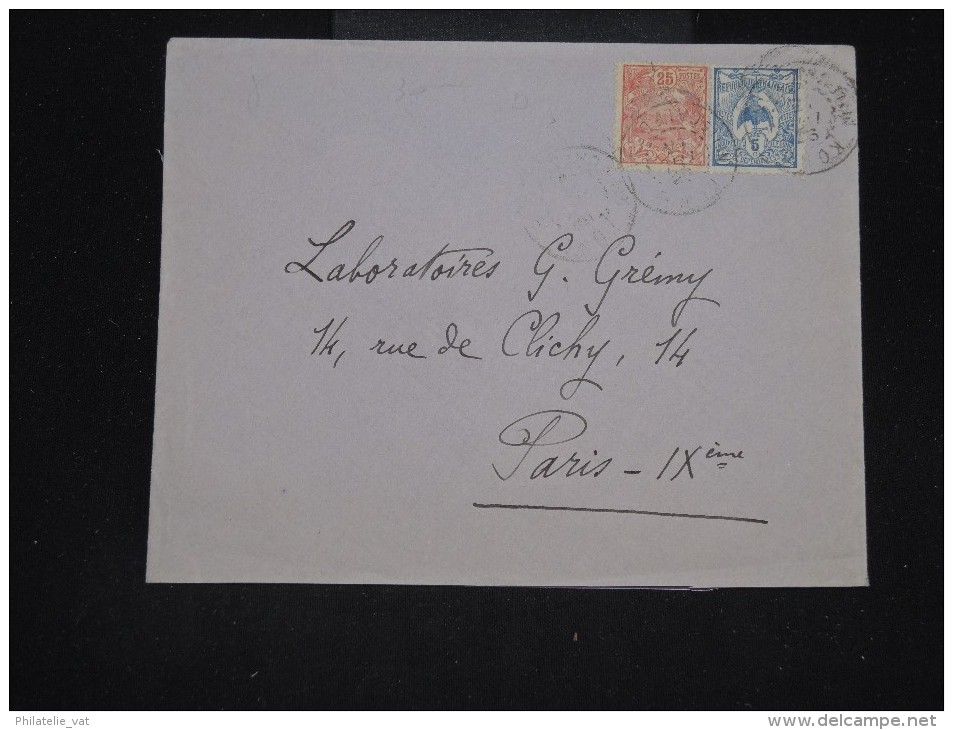 NOUVELLE CALEDONIE - Enveloppe Pour Paris En 1926 - Aff. Plaisant - à Voir - Lot P10435 - Covers & Documents