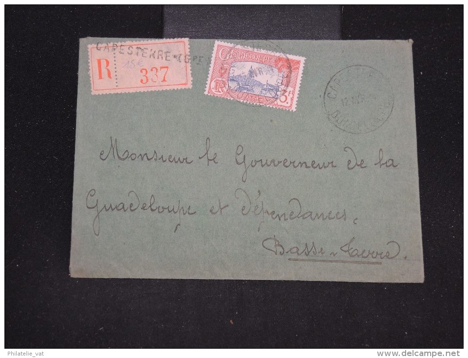 FRANCE - GUADELOUPE - Détaillons Archive Pour Le Gouverneur Période 1940 - Aff. Plaisant - à Voir - Lot P10442 - Brieven En Documenten