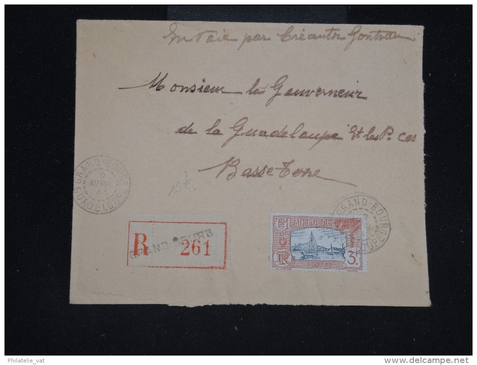 FRANCE - GUADELOUPE - Détaillons Archive Pour Le Gouverneur Période 1940 - Aff. Plaisant - à Voir - Lot P10444 - Covers & Documents