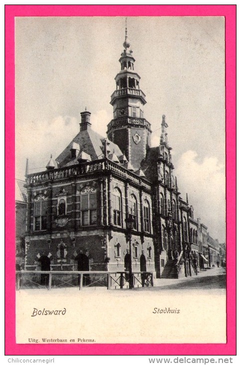 Bolsward - Stadhuis - WESTERBAAN EN PEKEMA - Bolsward