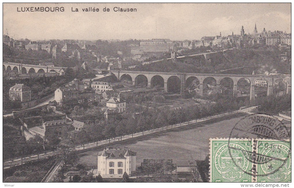 Luxembourg-Ville - La Vallée De Clausen Vers 1912 - Luxembourg - Ville