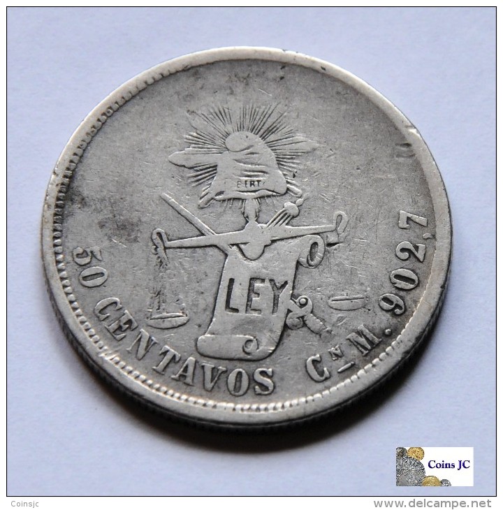 México - Culiacan - 50 Centavos - 1887 - México