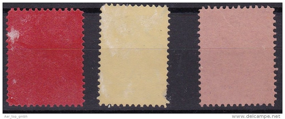 Heimat AG BADEN Lot Von 3 Verschiedenen Stadtgemeinde Fiskalmarken - Revenue Stamps