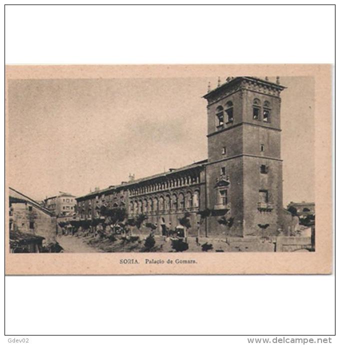 SRATPA2313-LFTD4068.Tarjeta Postal SORIA.Edificios,calles,arboles,PALACIO DE LOS CONDES DE GOMARA En SORIA - Soria