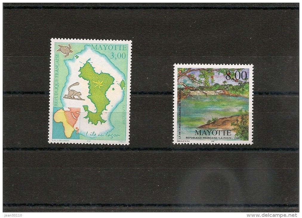 MAYOTTE Année 1999 N° Y/T : 69/70 ** - Nuevos