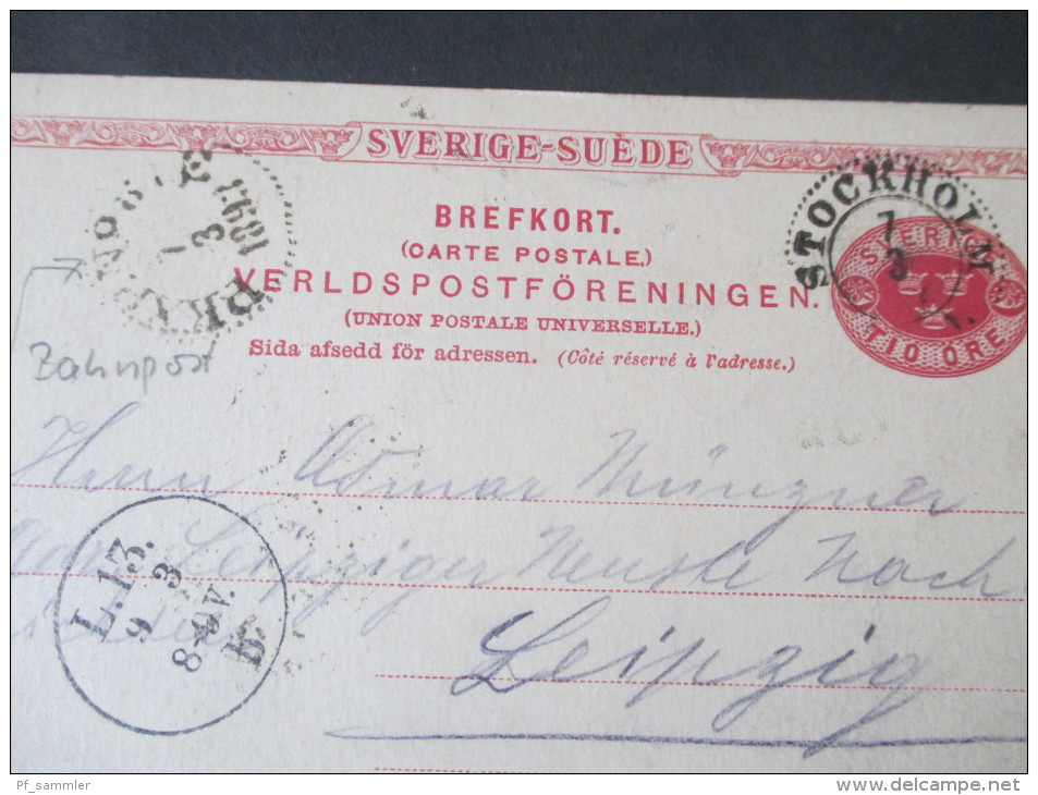 Schweden Ganzsachen / Aerogramme / Kartenbriefe usw. 31 Stück. Hoher Katalogwert. Tolle Stücke. 1881 - 1975