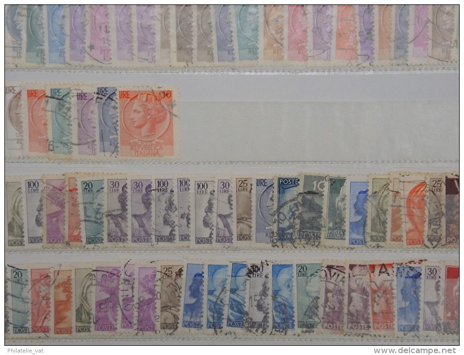 ITALIE - Petite collection à étudier - Petit prix - A voir - Lot n° 9675