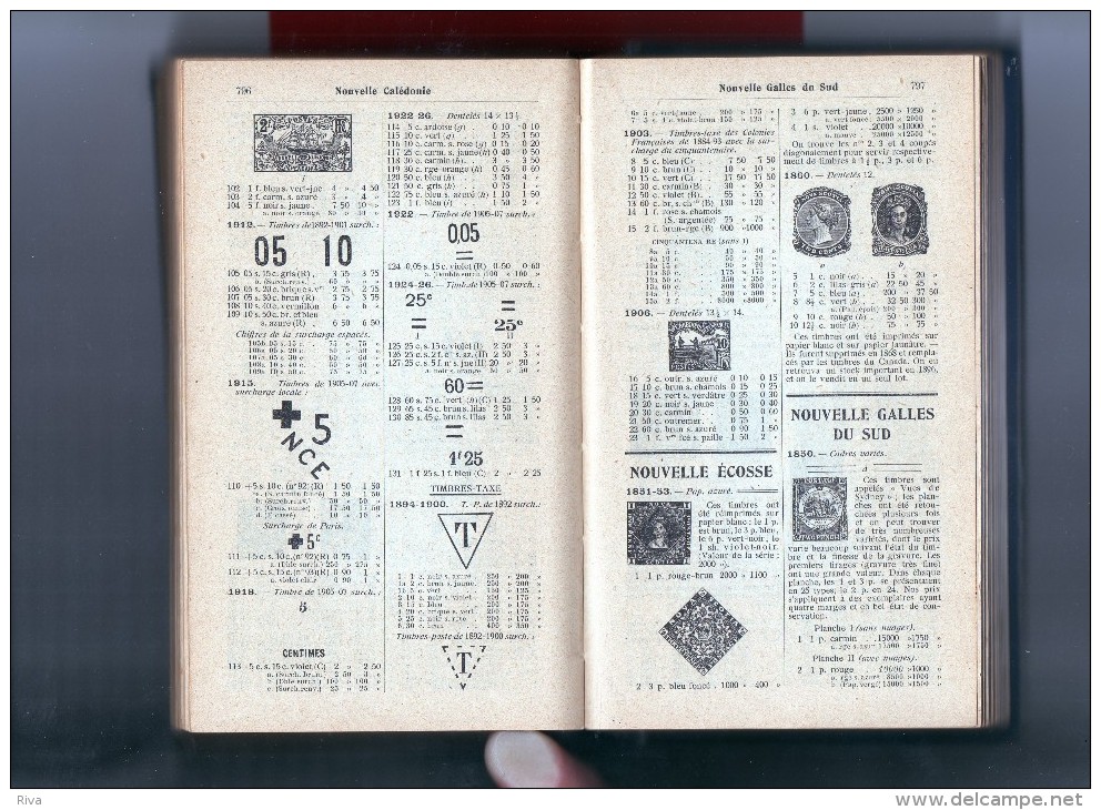 Catalogue De Timbres Postes Yvert &Tellier ( CHampion 1927. Des Açores A Zoulouland 1200 Pages - Catalogues For Auction Houses