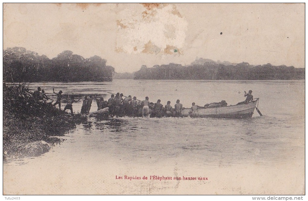 LES RAPIDES DE L ELEPHANT AUX HAUTES EAUX - Centraal-Afrikaanse Republiek