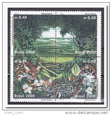Brazilië 2000, Postfris MNH, Flora, Fauna - Unused Stamps