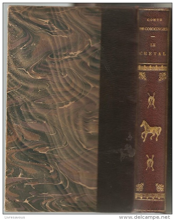 Le Cheval Soins Pratiques Par Le  Comte De Comminges Editions Plon De 1907 - Ruitersport
