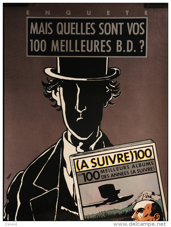 Affiche (A Suivre) 100 - Ill. Tardi - Tardi