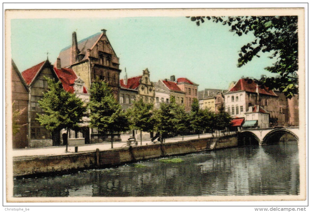 Mechelen, Zoutkaai En Gotische Brug (pk24682) - Malines