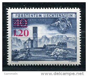 3699 - LIECHTENSTEIN - Mi.Nr. 310 - Falz-Marke - Unused Stamps