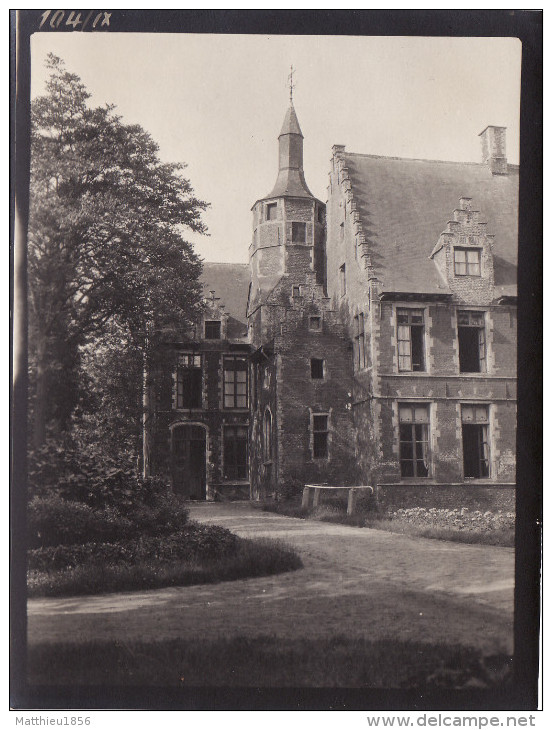 Photo Juin 1918 SINT-NIKLAAS (Saint-Nicolas) - Quartier Allemand, Château (A120, Ww1, Wk 1) - Sint-Niklaas