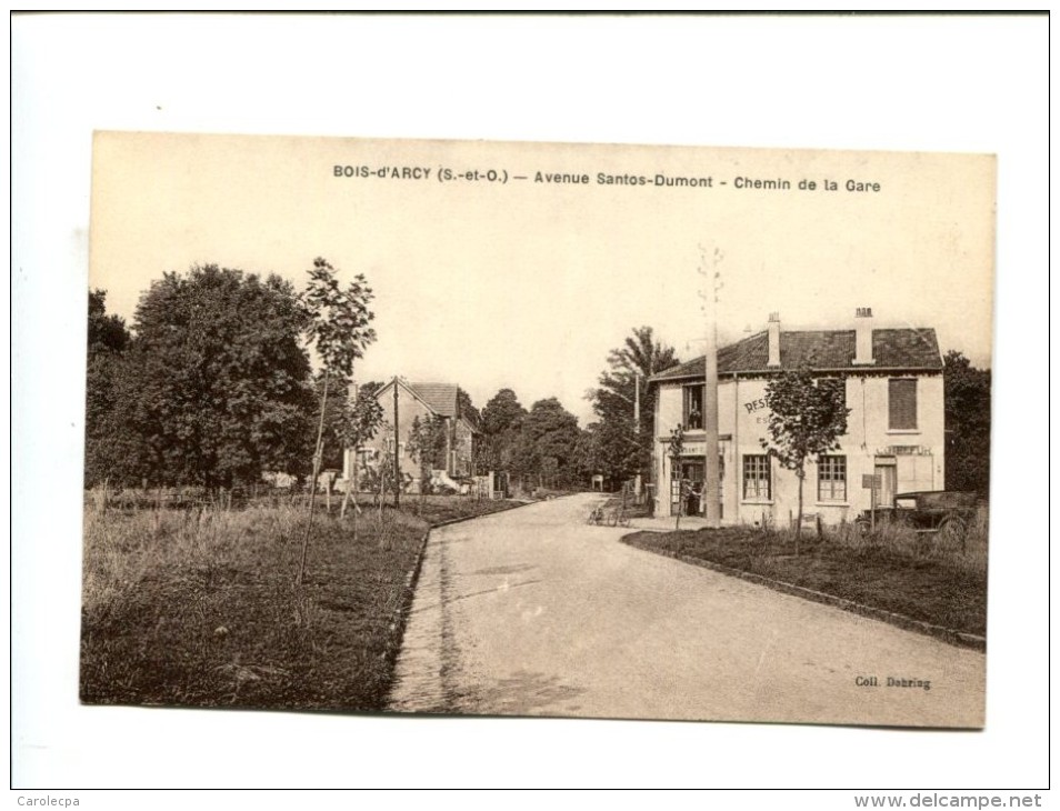 CP - BOIS D ARCY (80) Avenue Santos Dumont Chemin De La Gare - Bois D'Arcy