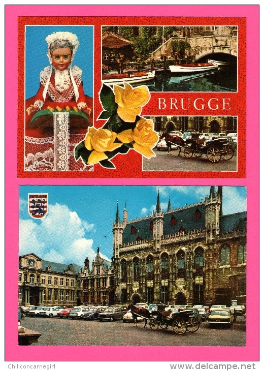 Lot De 14 Cartes De Brugge - Bonjour De Brugge - Dentellières - Basilique - Le Dijver - Hôtel De Ville - VAN MIEGHEM - 5 - 99 Cartes