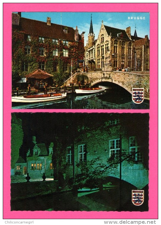 Lot De 14 Cartes De Brugge - Bonjour De Brugge - Dentellières - Basilique - Le Dijver - Hôtel De Ville - VAN MIEGHEM - 5 - 99 Postkaarten