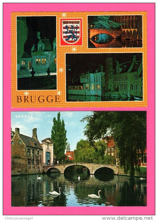 Lot De 14 Cartes De Brugge - Bonjour De Brugge - Dentellières - Basilique - Le Dijver - Hôtel De Ville - VAN MIEGHEM - 5 - 99 Postkaarten