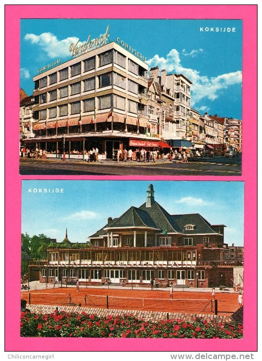 Lot De 25 Cartes De Koksijde - Vue Aérienne - Plage Et Digue - Ruines - Moulins - Casino Et Tennis - Golf - VAN MIEGHEM - 5 - 99 Postkaarten