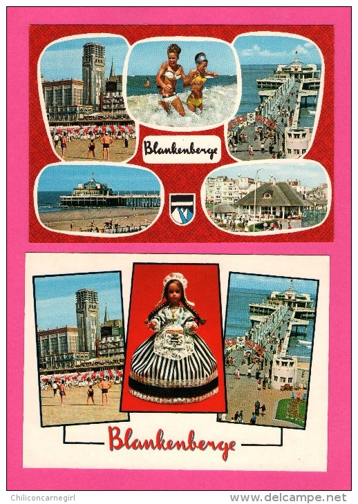 Lot De 28 Cartes De Blankenberge - Plage - Pier - Vue Aérienne - Maison De Pêcheur - Station - Port - VAN MIEGHEM - 5 - 99 Postkaarten