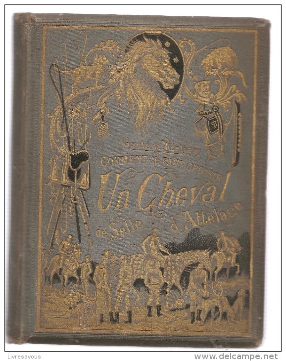 Comment Il Faut Choisir Un Cheval Connaissances Pratiques Par Le Comte De Montigny Editions J.ROTHSCHILD Editeur De 1885 - Equitation