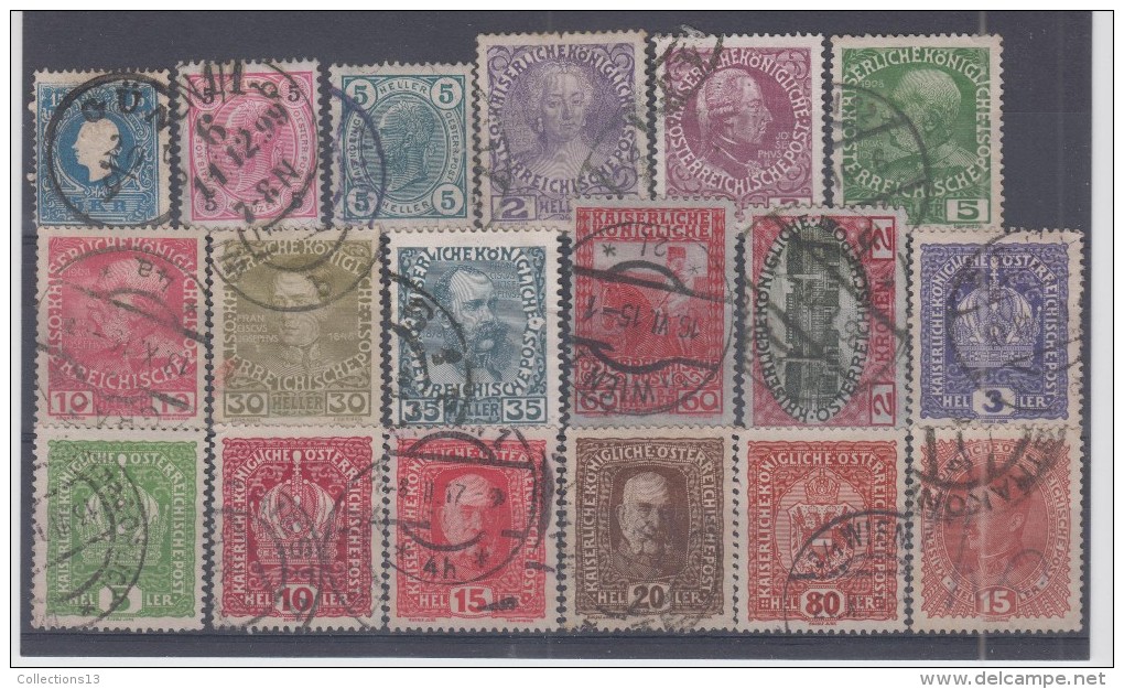 AUTRICHE - Lot  121 Timbres - Collections