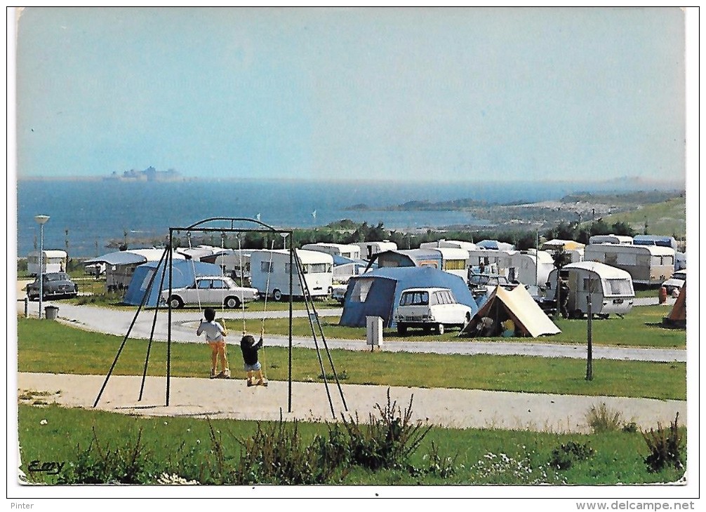 EQUEURDREVILLE - Le Camping Municipal En Bordure De Mer - Equeurdreville